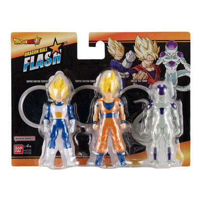 Bandai Dragon Ball Flash-Serie Figuren 10 cm – 3 Stück.