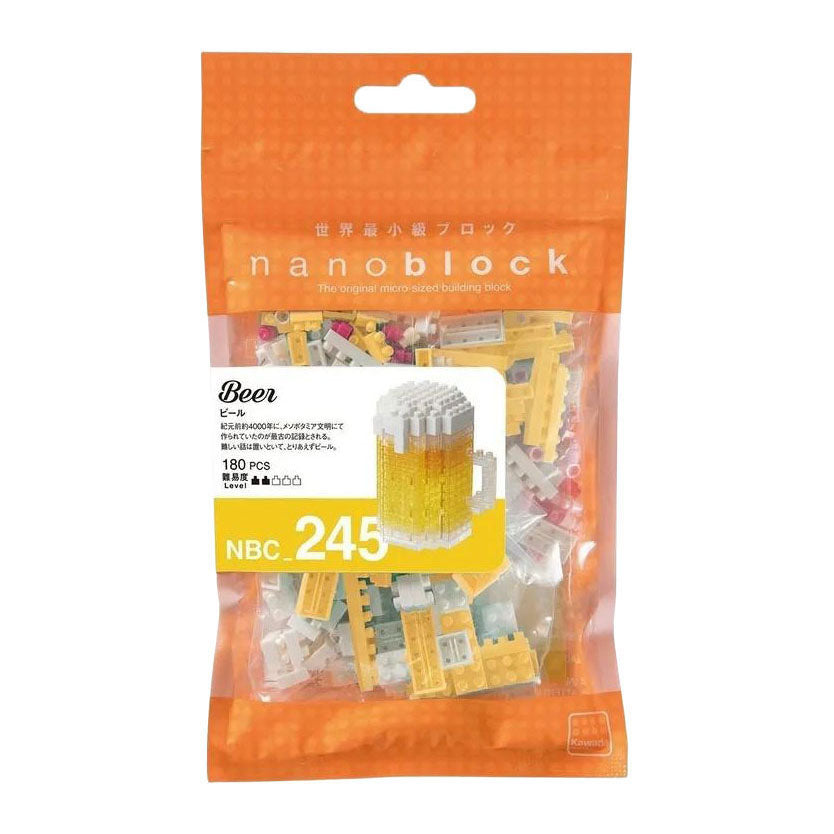 Nanoblock construction set beer - 245 pcs.