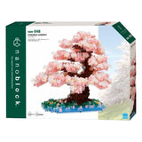Bandai – Nanoblock – Deluxe-Kirschblüte – Steinfigur – 990-Stein-Kirschbaum-Bauset – Pixelfiguren-Bausatz – Mini-Steinbaubaum – NBC048 - afbeelding 2
