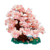 Bandai – Nanoblock – Deluxe-Kirschblüte – Steinfigur – 990-Stein-Kirschbaum-Bauset – Pixelfiguren-Bausatz – Mini-Steinbaubaum – NBC048