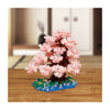 Bandai – Nanoblock – Deluxe-Kirschblüte – Steinfigur – 990-Stein-Kirschbaum-Bauset – Pixelfiguren-Bausatz – Mini-Steinbaubaum – NBC048