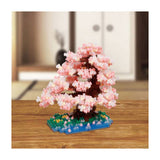 Bandai – Nanoblock – Deluxe-Kirschblüte – Steinfigur – 990-Stein-Kirschbaum-Bauset – Pixelfiguren-Bausatz – Mini-Steinbaubaum – NBC048 - afbeelding 5