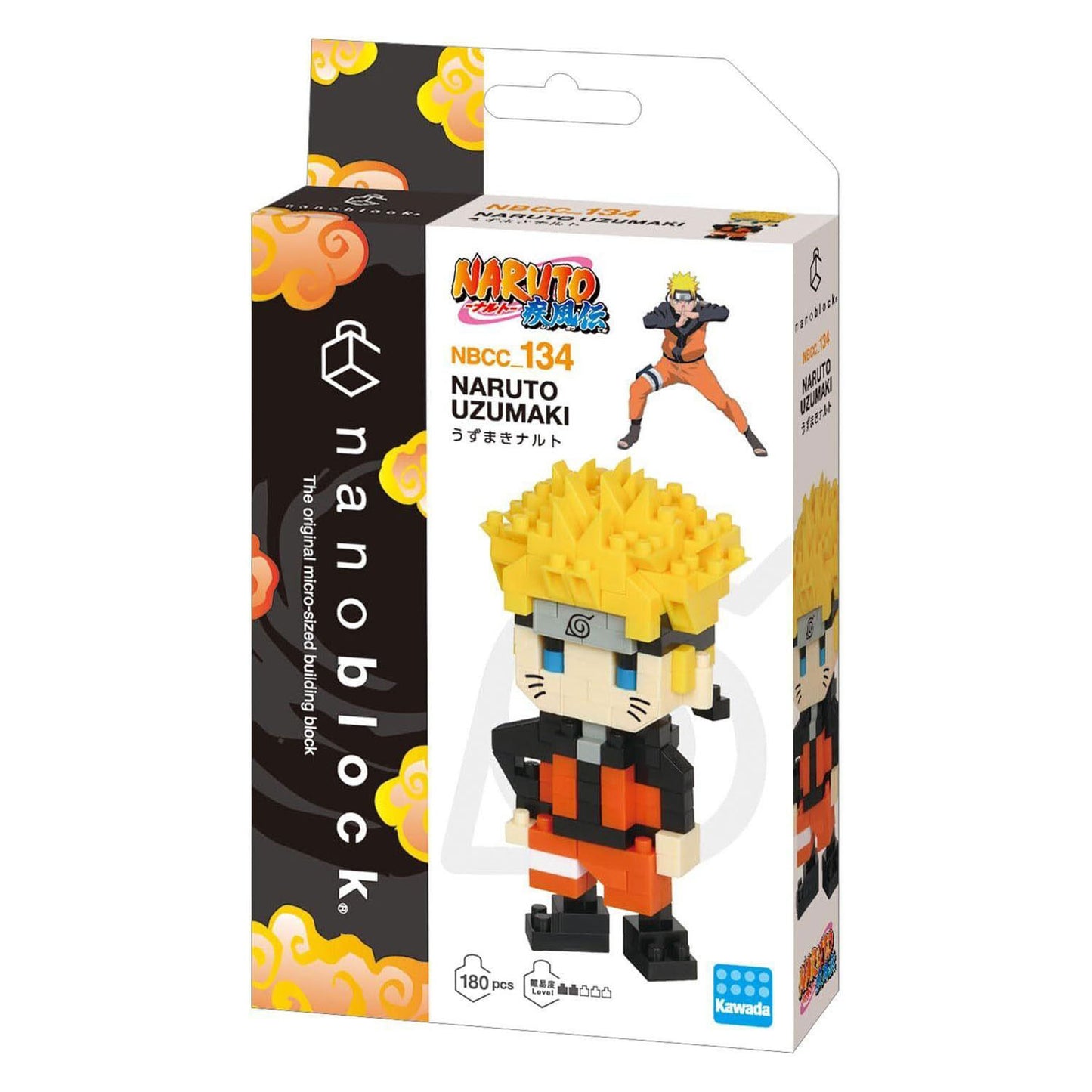 Nanoblock building set naruto - 180 pcs.