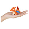 Bandai – Nanoblock – Charizard – Pokémon – Mini-Steinfigur – Bauset – Pixel-Charizard – Pokémon-Charizard-Figurenbausatz – nbpm008