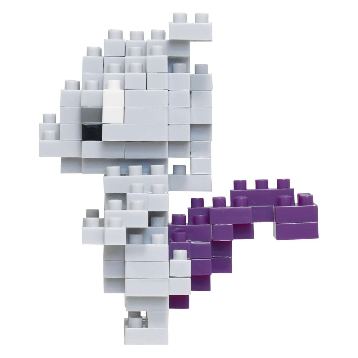 Bandai – Nanoblock – Mewtwo – Pokémon – Mini-Steinfigur – Bauset – Pixel Mewtwo Pokémon-Figurenbausatz – nbpm006