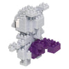 Bandai – Nanoblock – Mewtwo – Pokémon – Mini-Steinfigur – Bauset – Pixel Mewtwo Pokémon-Figurenbausatz – nbpm006