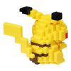 Bandai – Nanoblock – Pikachu Deluxe – Pokémon-Figur – Mini-Brick-Pikachu-Figur – Bauset – Aktivität 12+ Pixel Pikachu-Pokémon-Figur – nbpm36