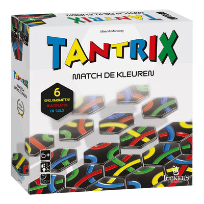 Tantrix-Spiel – Lernbrettspiel für 1–6 Spieler, mehrfarbig.