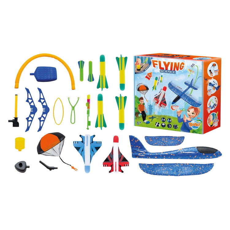 Buki Flugspielzeug-Wissenschaftsset für Kinder – lehrreich.
