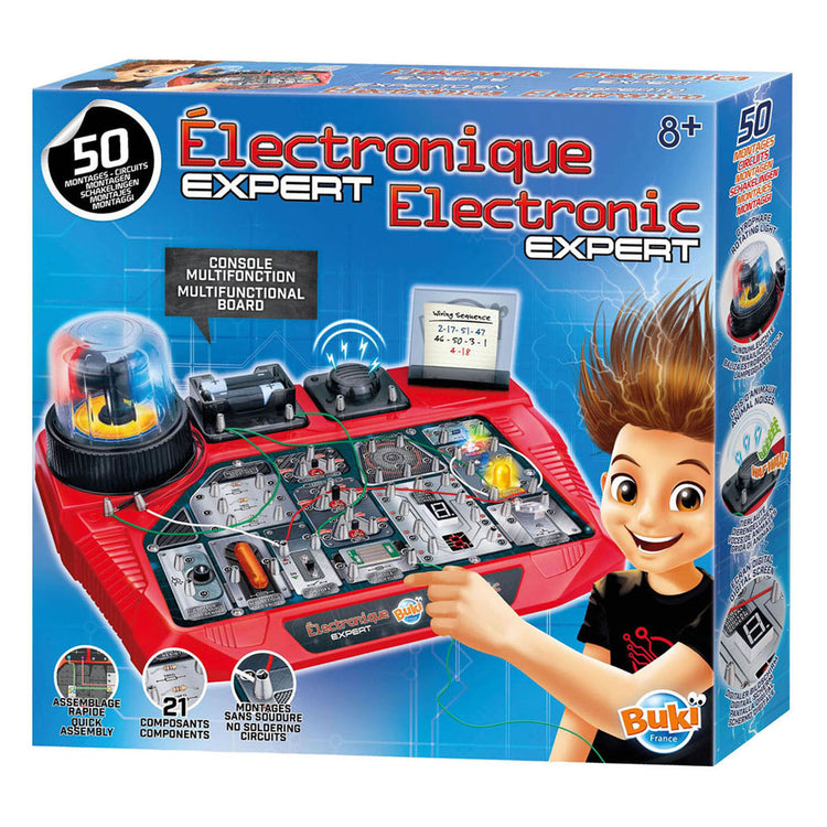 Buki Frankreich Buki – Experte für Elektronikgeräte – Experimentieren – Elektronik – Technologie – Elektrizität – Lernspielzeug