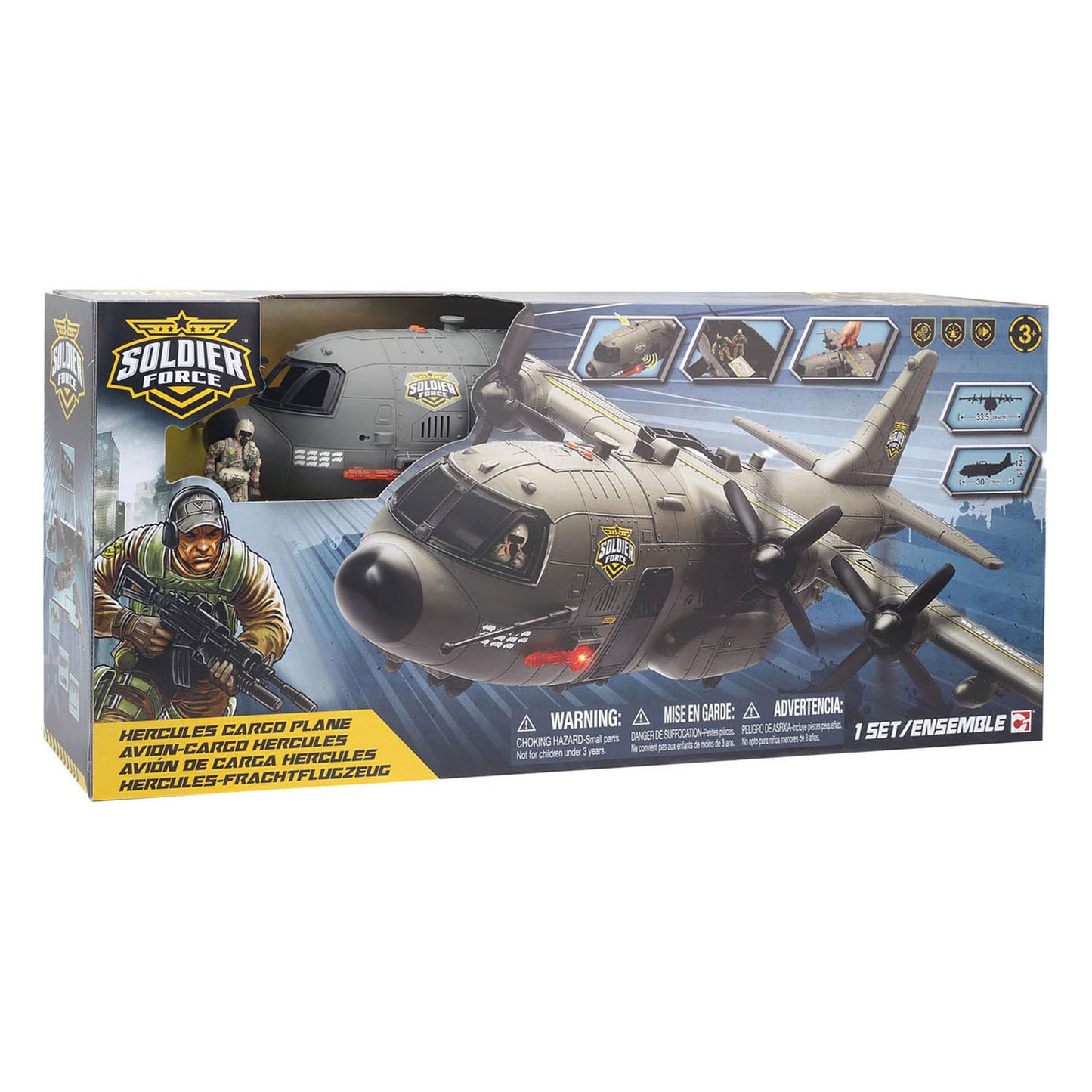 RC Soldat Feind heules Transportflugzeug