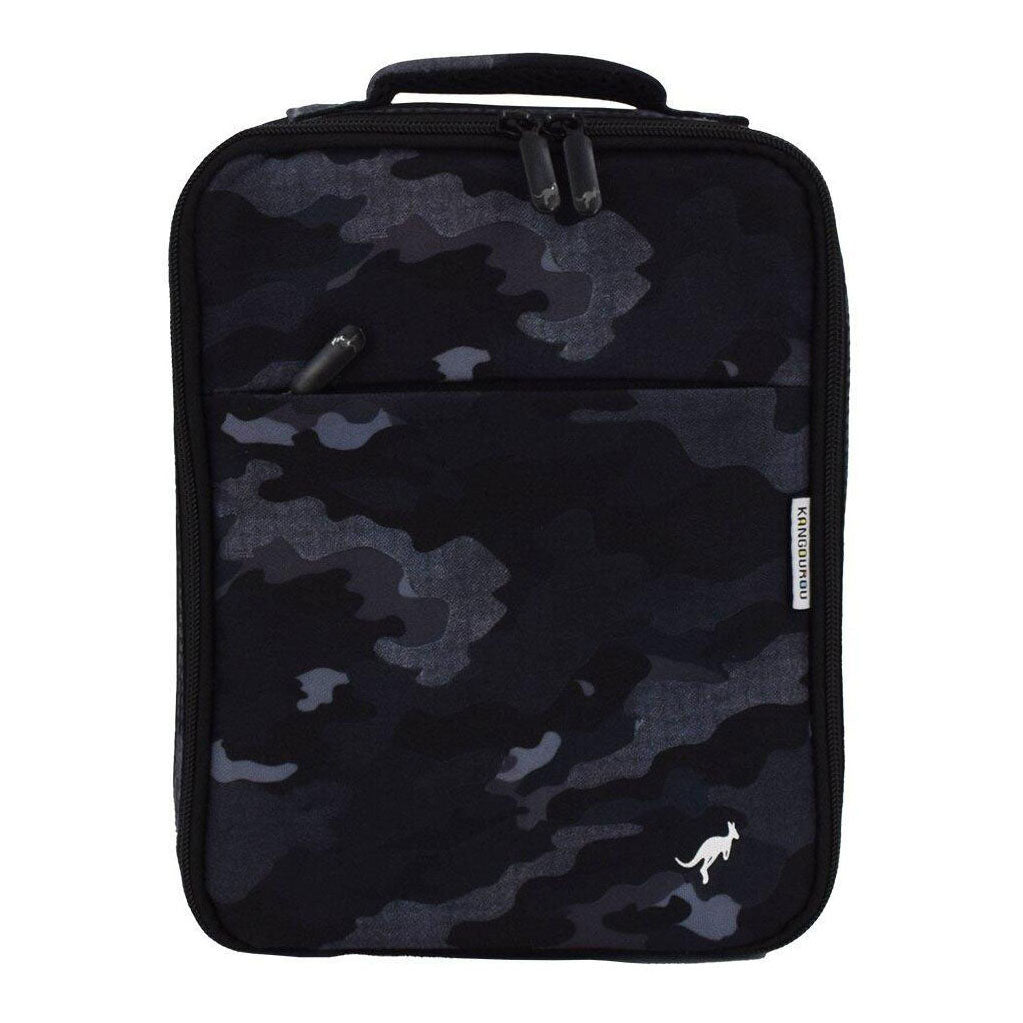 Graue Kangourou-Camouflage-Lunchtasche