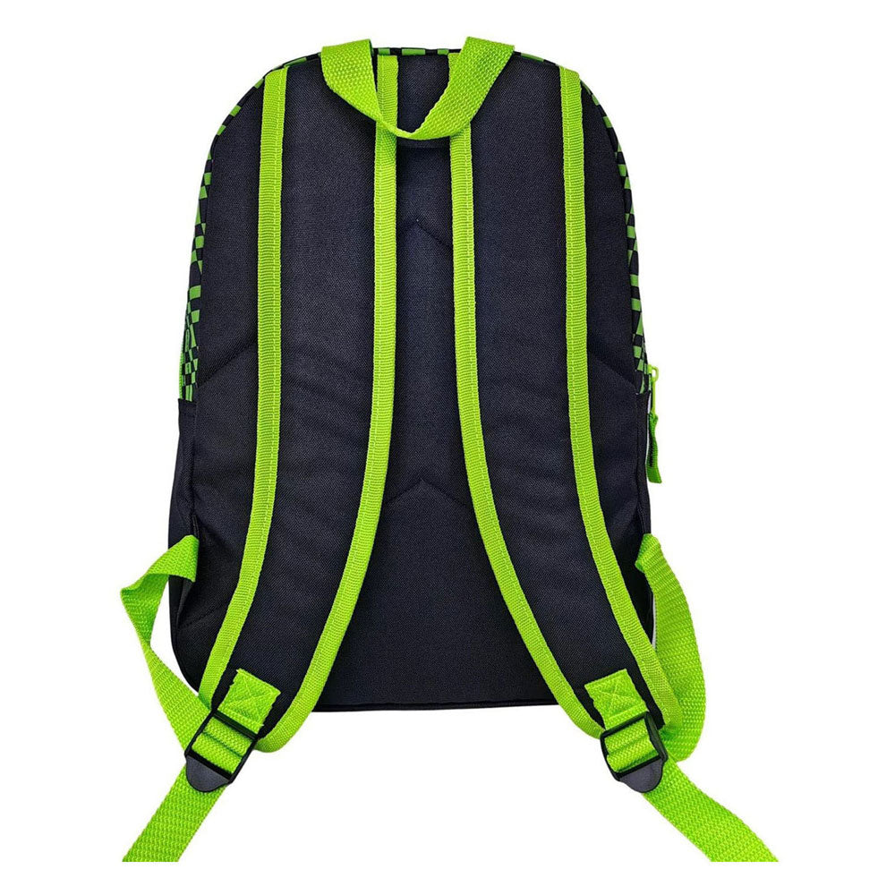 Minecraft-Baum-Rucksack mit 2 Fächern – 38 x 28 x 16 cm