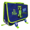 Minecraft-Schultasche 2 Fächer mit Vordertasche – 31,5 x 41 x 15 cm