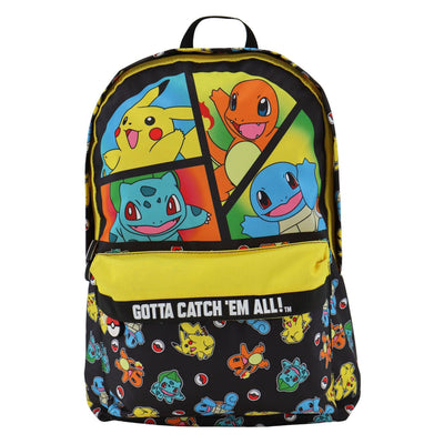 Pokémon-Pokemon-Rucksack mit Vordertasche – 42 x 30 x 18 cm