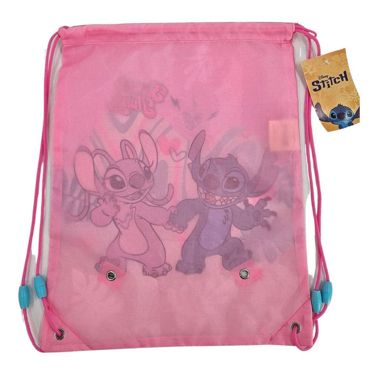 Disney Stitch Love Turnbeutel – 42 x 31 cm