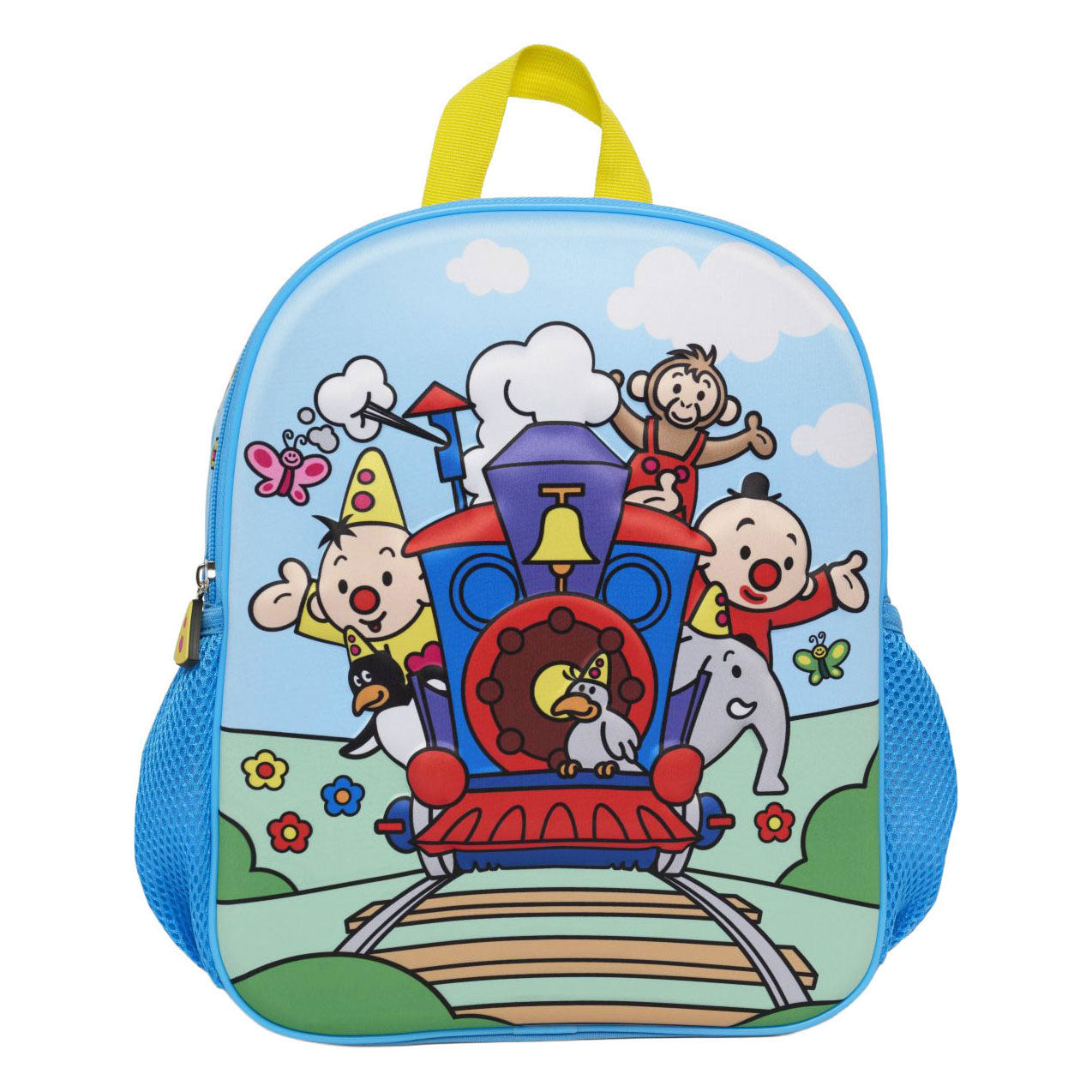 Studio 100 Bumba Train 3D-Rucksack mit Seitentaschen