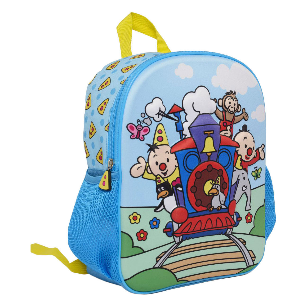 Studio 100 Bumba Train 3D-Rucksack mit Seitentaschen