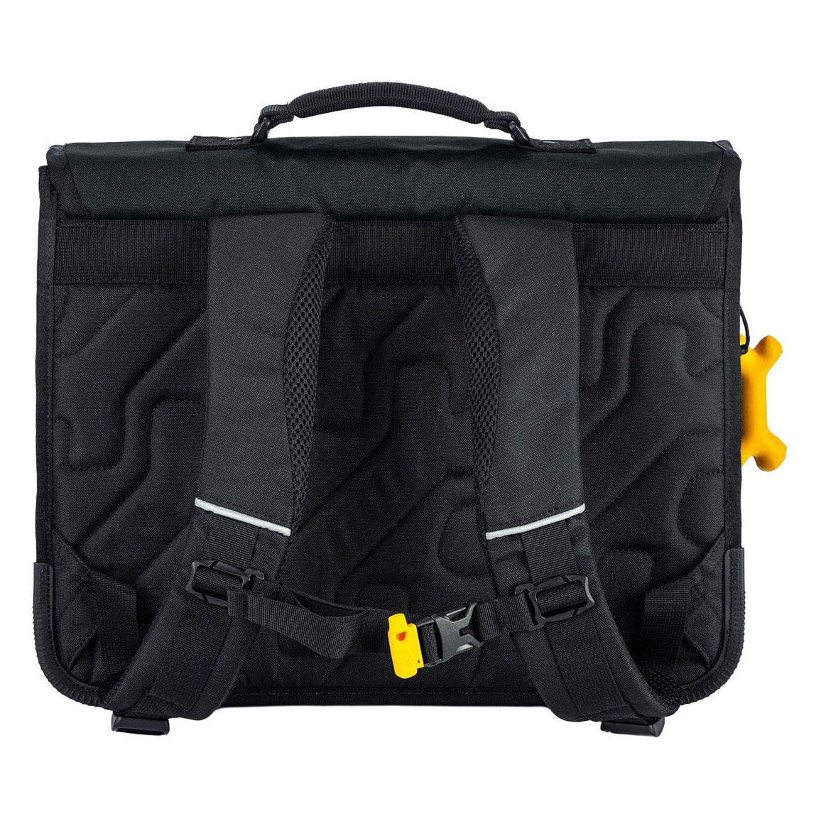 Stones and Bones Black Panther Schultasche aus schwarzem Zedernholz