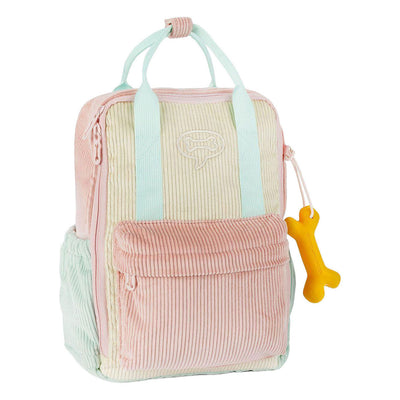 Stones and Bones Cord-Rucksack mit Minzblüten-Efeu