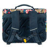 Stones and Bones Schulranzen mit floralem Ambush-Motiv aus Indigo-Zedernholz
