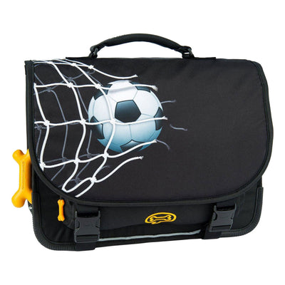 Stones and Bones Goalgetter Schultasche aus schwarzem Zedernholz