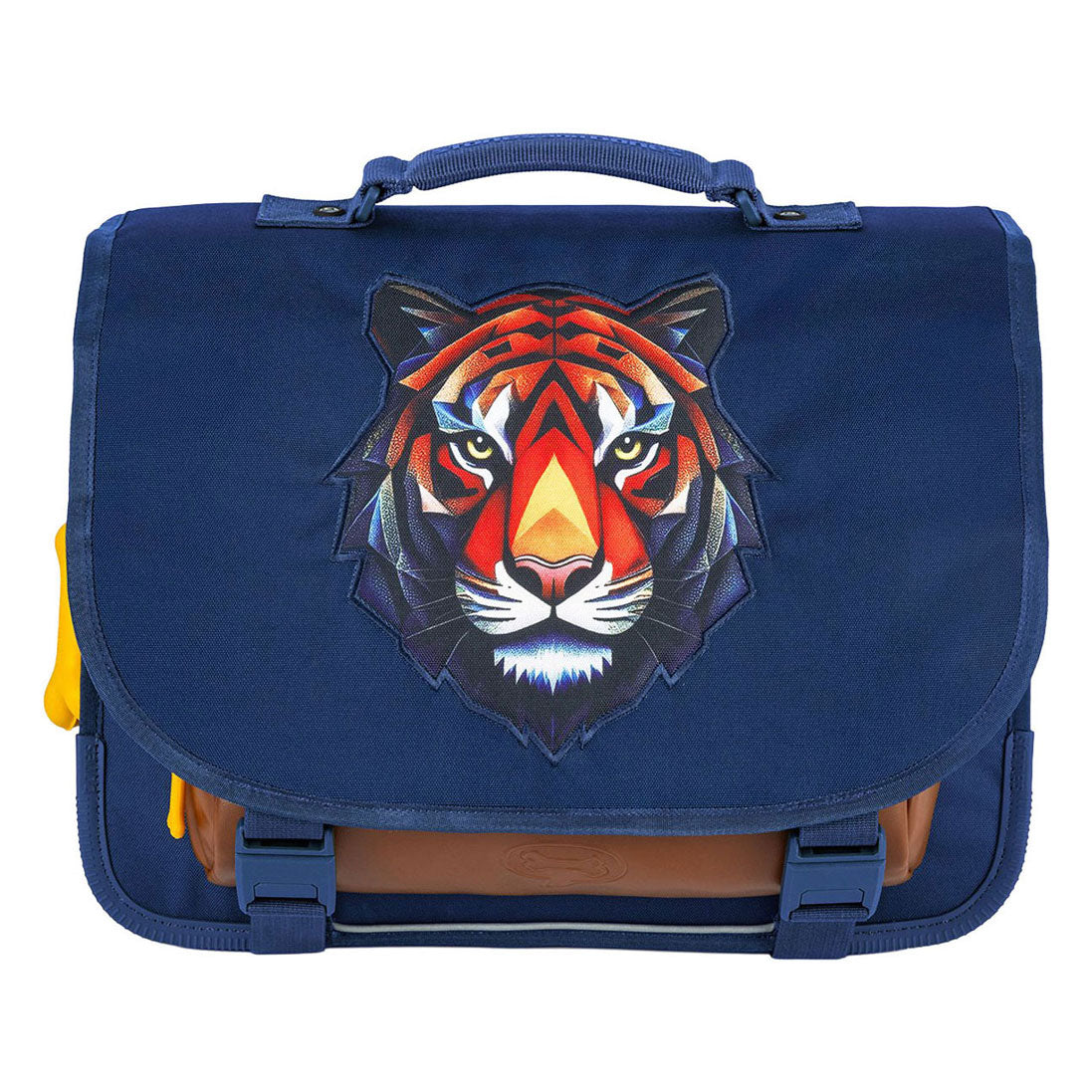Stones and Bones Tiger Facette Indigo Lotus Schultasche