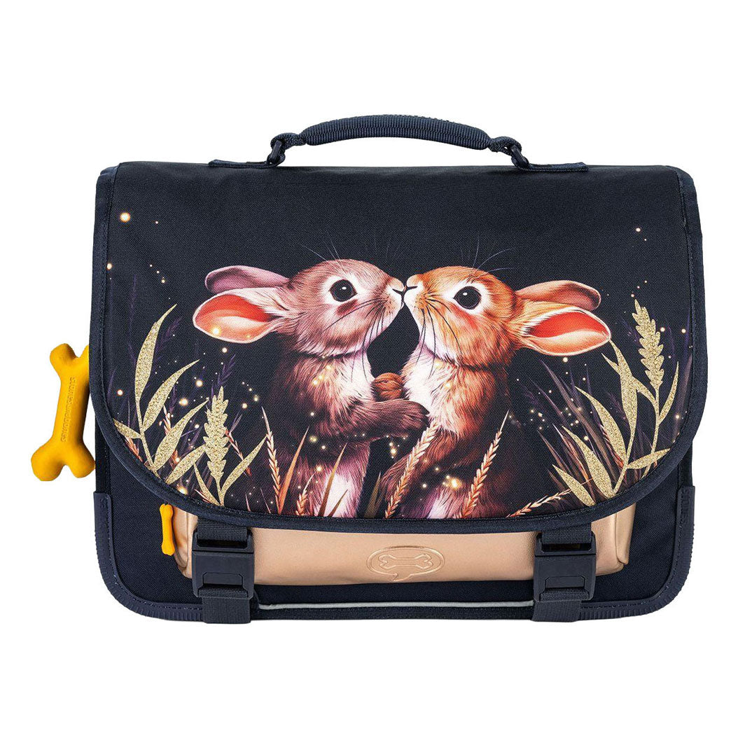Stones and Bones Twilight Bunnies Navy Lotus Schultasche