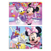 Disney Minnie Maus Holzpuzzle – 2x50 Teile.