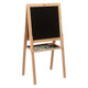 Jeujura doppelseitiges Kreide- und Whiteboard aus Holz