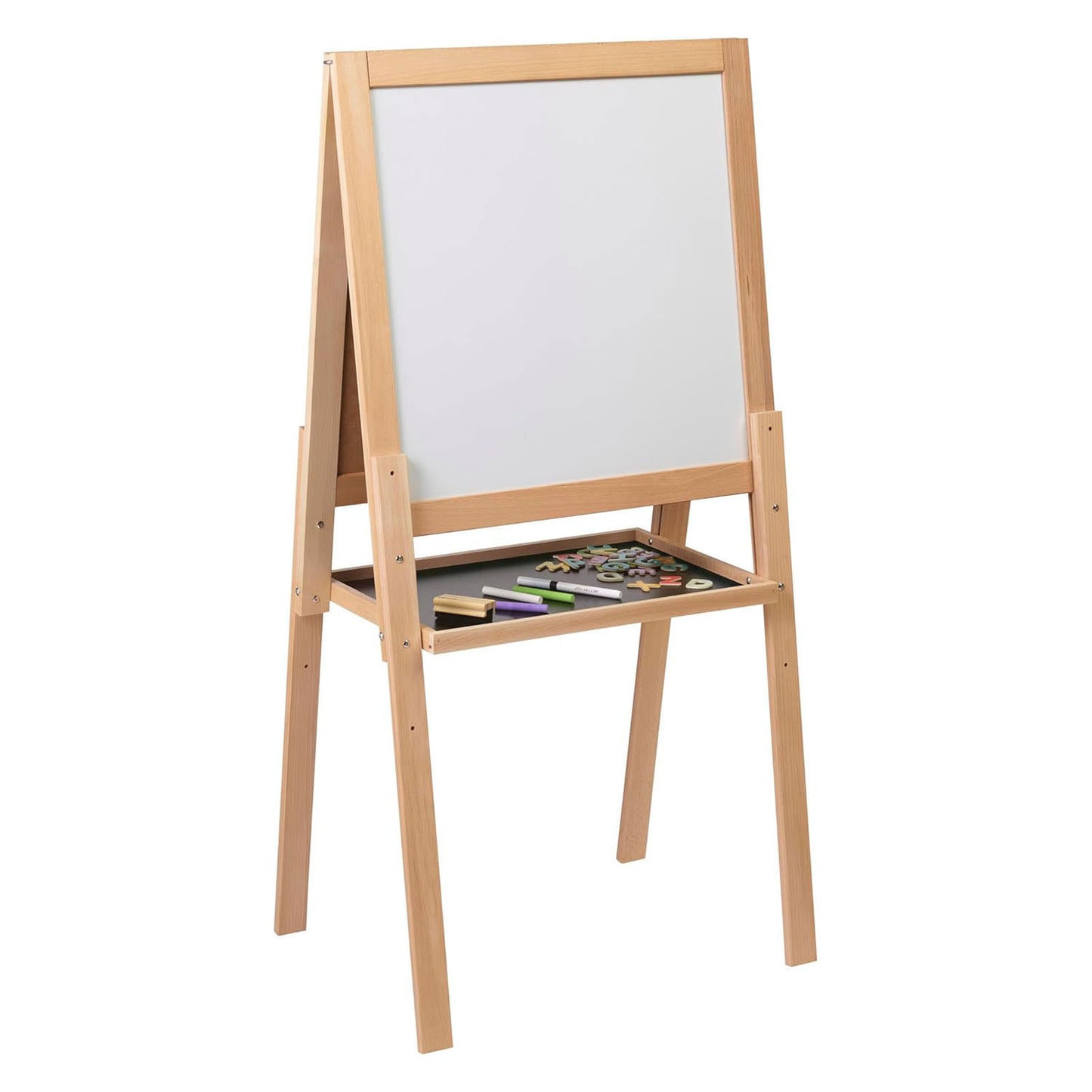 Jeujura doppelseitiges Kreide- und Whiteboard aus Holz