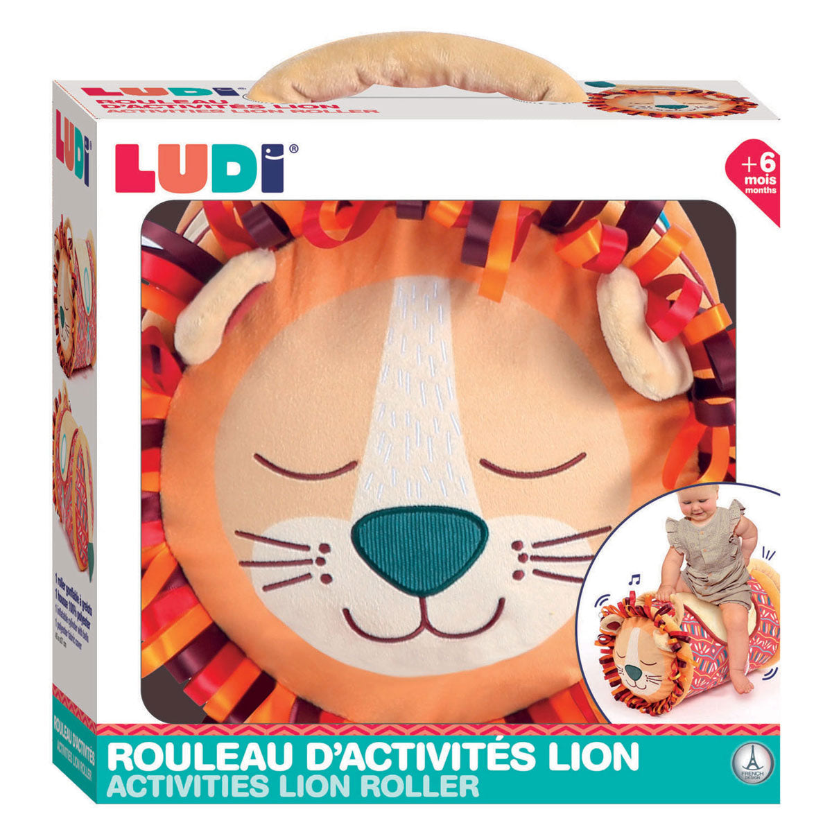 Ludi - Babyroller - Aktivitätsroller - Motorspielzeug - Löwe