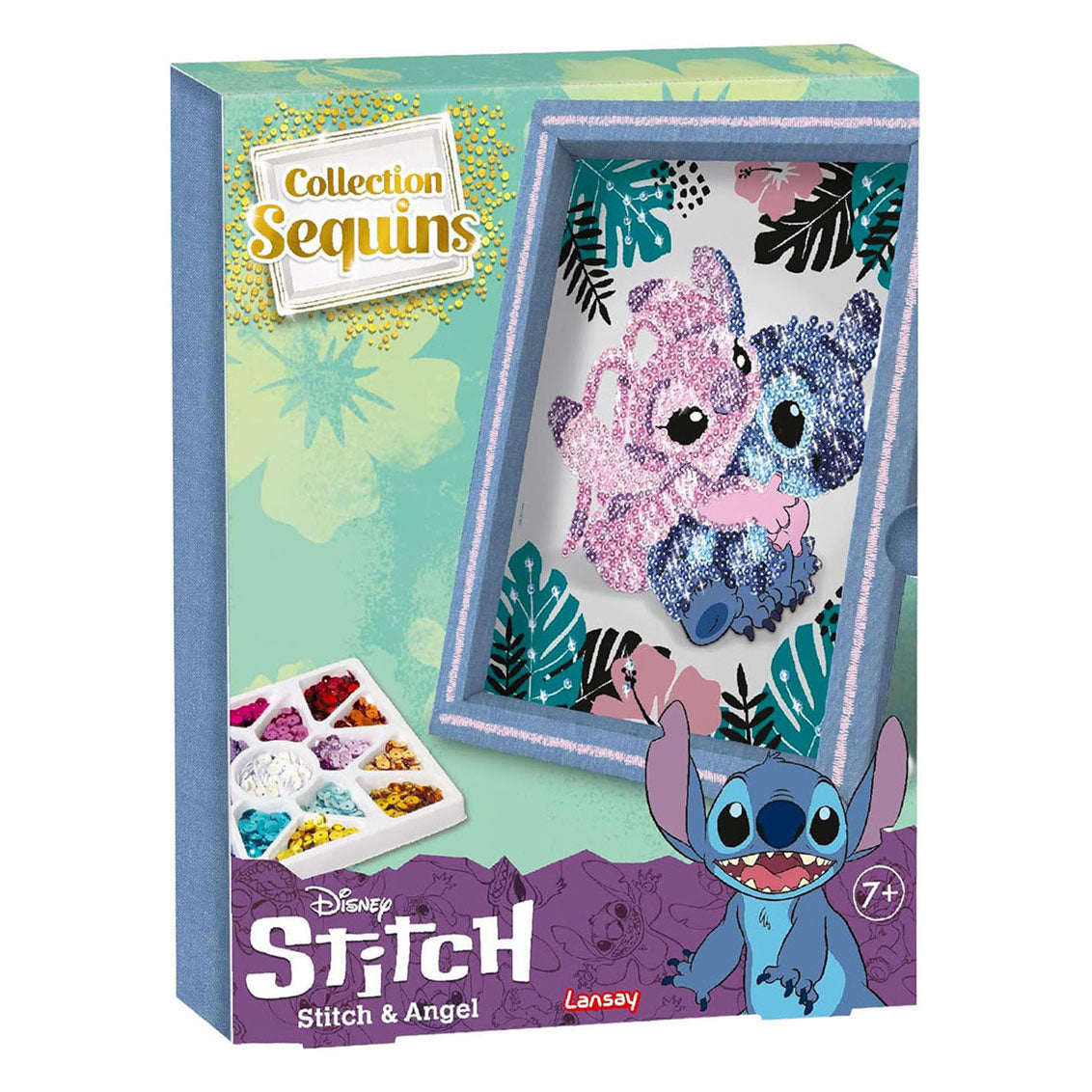 Kollektion Pailletten – Stich-Engel-Pailletten-Kunst