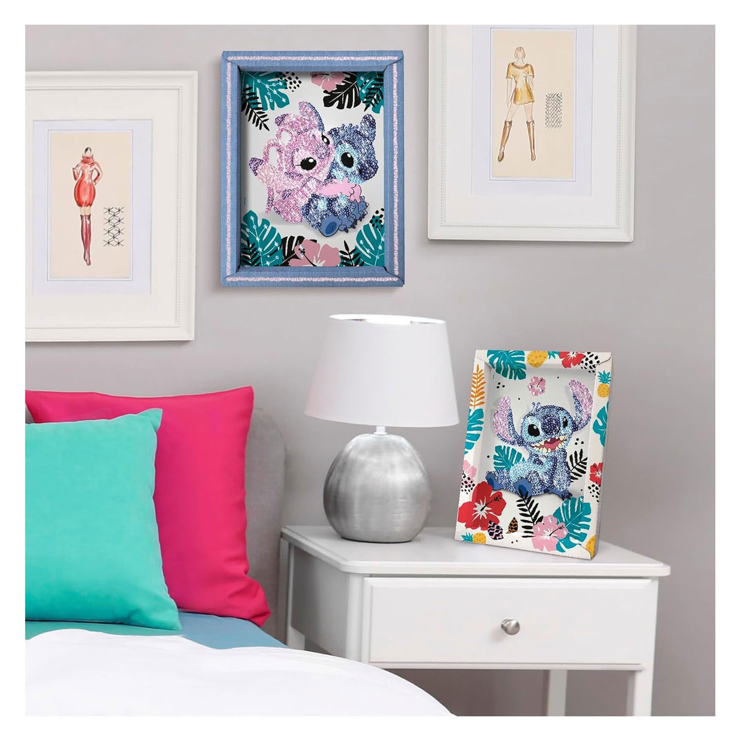 Kollektion Pailletten – Stich-Engel-Pailletten-Kunst