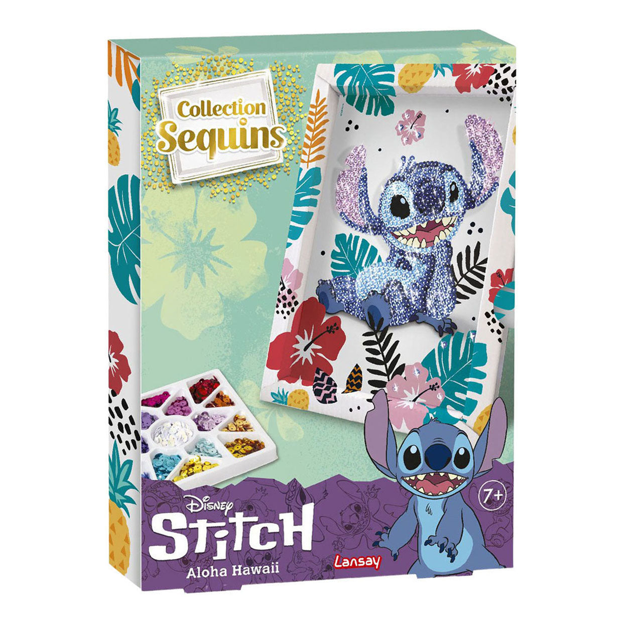 Sammlung Pailletten – Bastelset-Stich-Paillettenmalerei