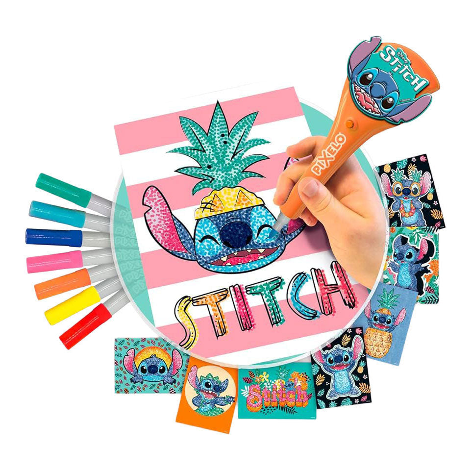 Erstellen Sie Pixelo-Stitch-Dot-Art