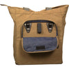 Greenlands Fahrradtasche Canvas Shopper 20 Liter 42 x 34 x 14 cm camel braun