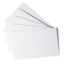 Leichte Karten, langlebig, blanko, ID 300, weiß