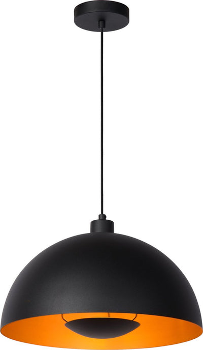 Lucide Siemon - Hängelampe - ø 40 cm - 1xe27 - schwarz