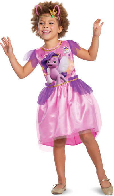 Verkleide mein kleines Pony, Pipp-Blütenblätter-Kleid, klassisch, XS (3T-4T)