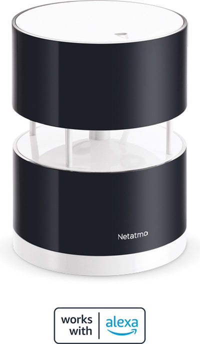 Netatmo Smart Anemometer – kabelloser Anemometer – Windgeschwindigkeitsrichtung – für intelligente Wetterstation – funktioniert mit Alexa