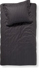Damai linea – Bettbezug – 140 x 200 220 cm – Einzelbett – Graphit + 1 Kissenbezug 60 x 70