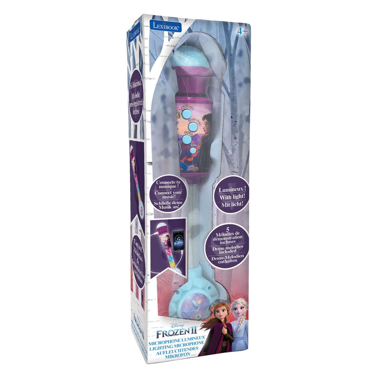 Disney Frozen Karaoke-Mikrofon mit Licht und Lautsprecher