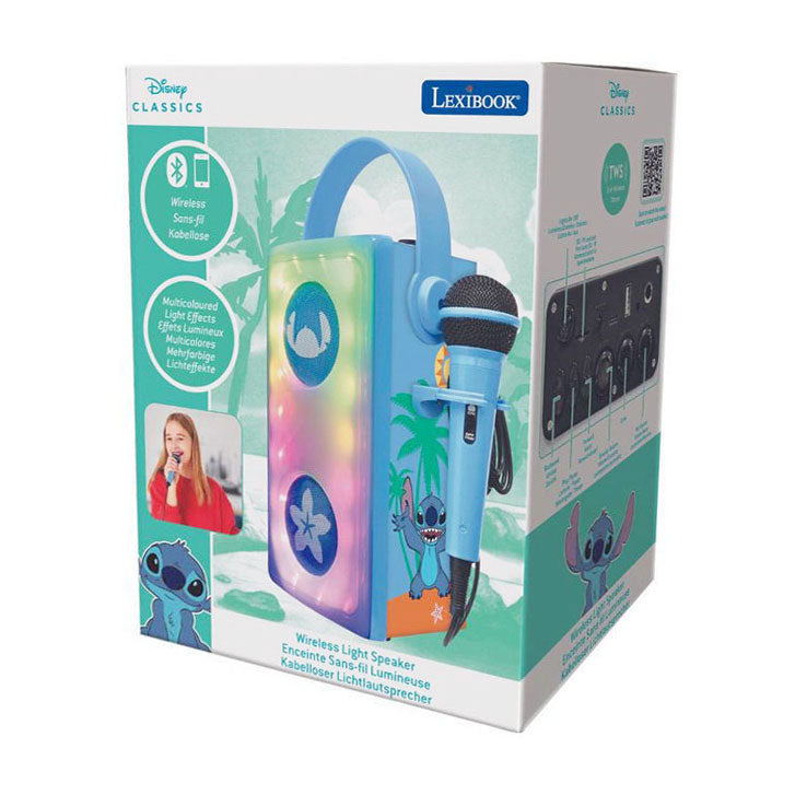 Stitch beleuchteter Bluetooth-Lautsprecher mit Mikrofon