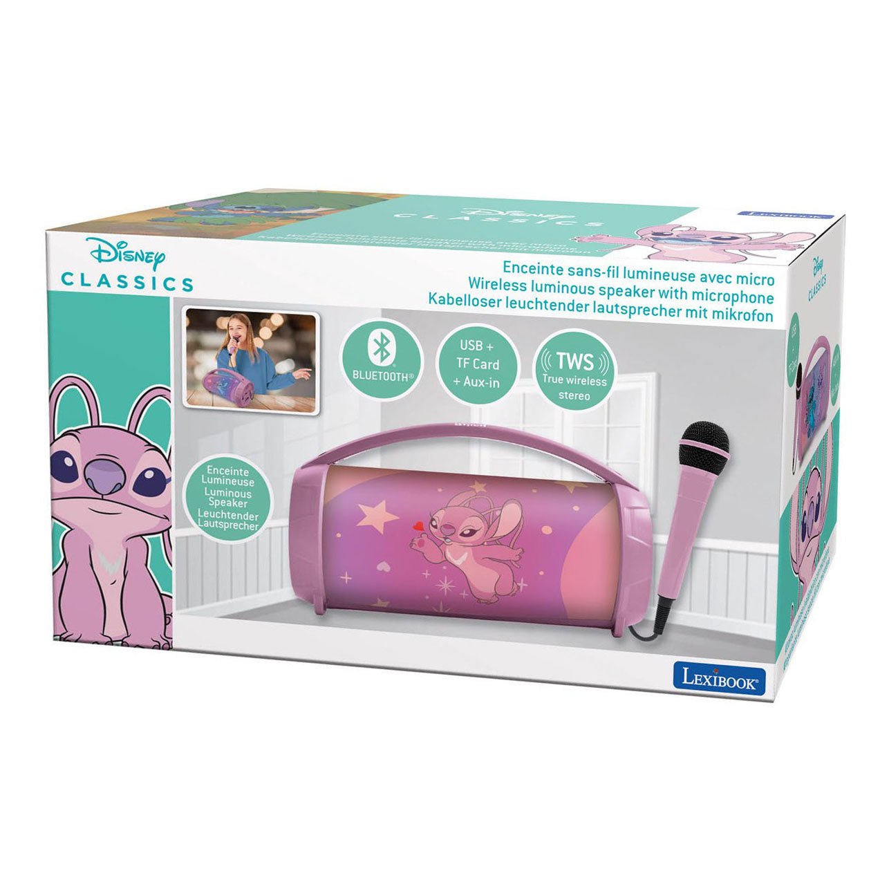 Angel Bluetooth-Lautsprecher mit Mikrofon