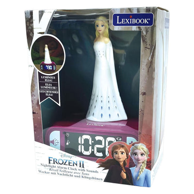 Disney Frozen 3D-Digitalwecker mit Licht und Ton