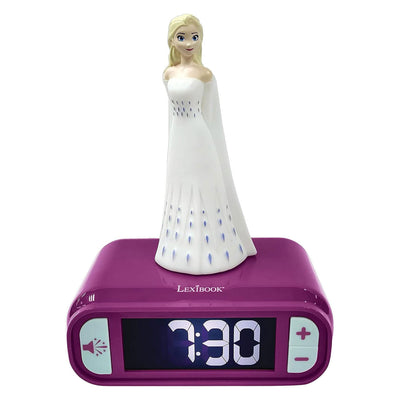 Disney Frozen 3D-Digitalwecker mit Licht und Ton