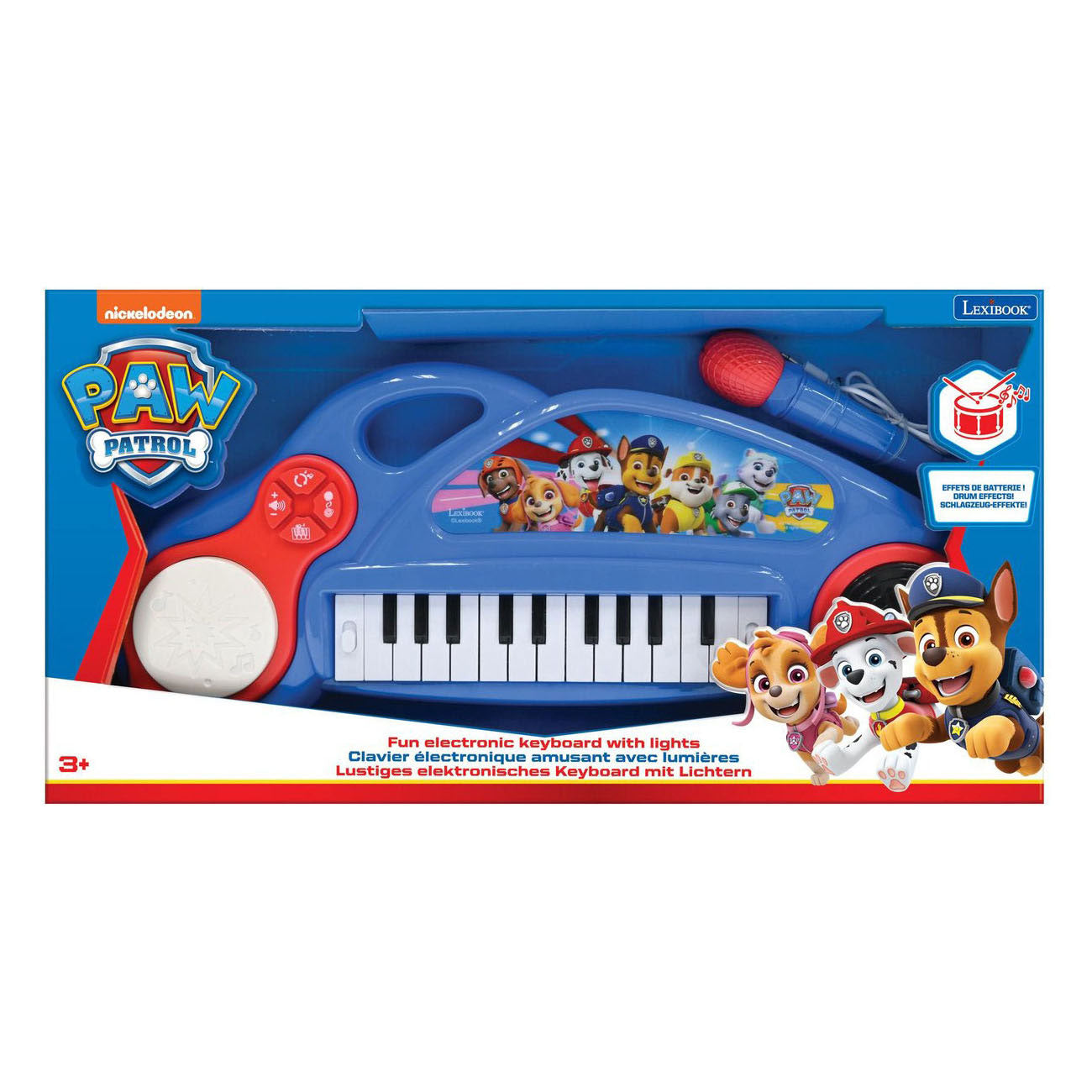 Sambro Paw Patrol beleuchtetes Mikrofon-Lexibuch
