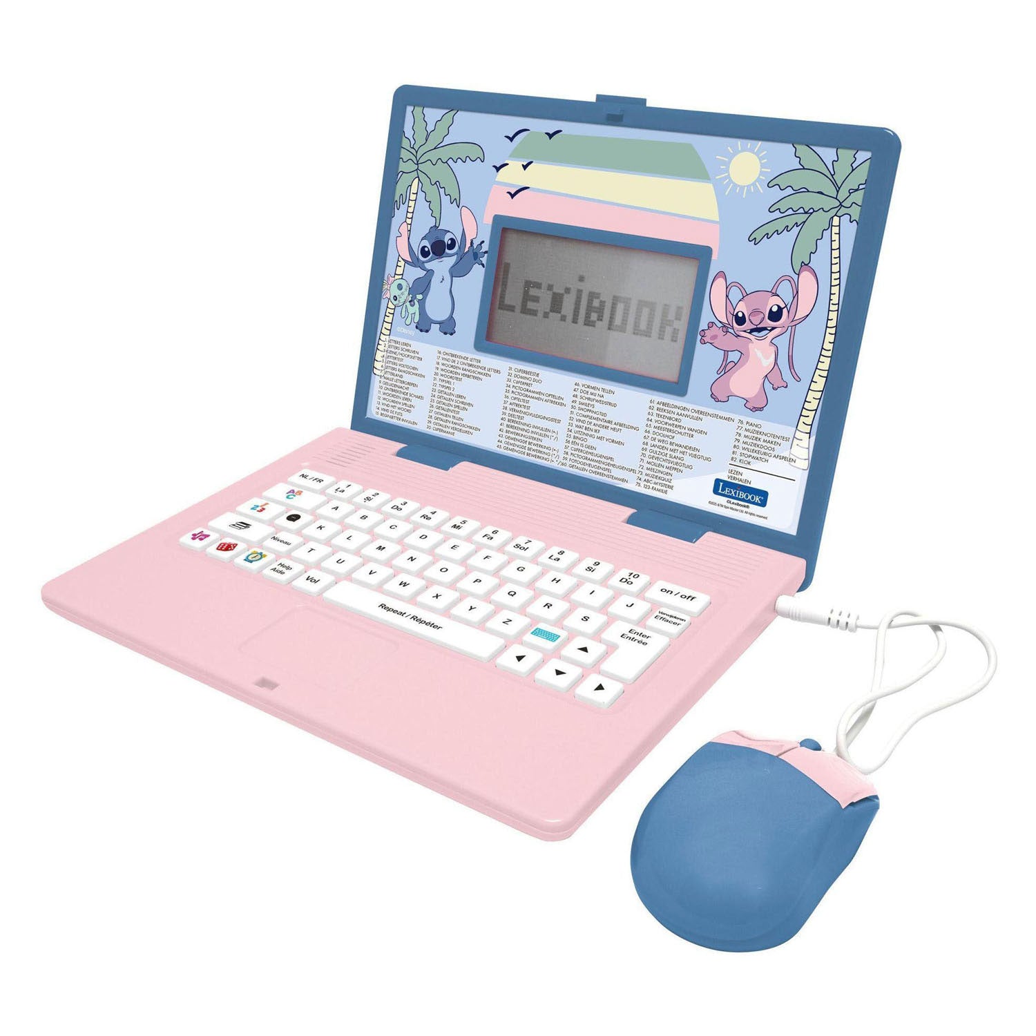 Stitch-Lernlaptop mit 82 Aktivitäten