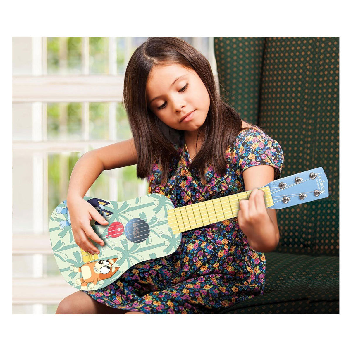 Lexibook meine erste Holzgitarre Bluey – 21 53 cm